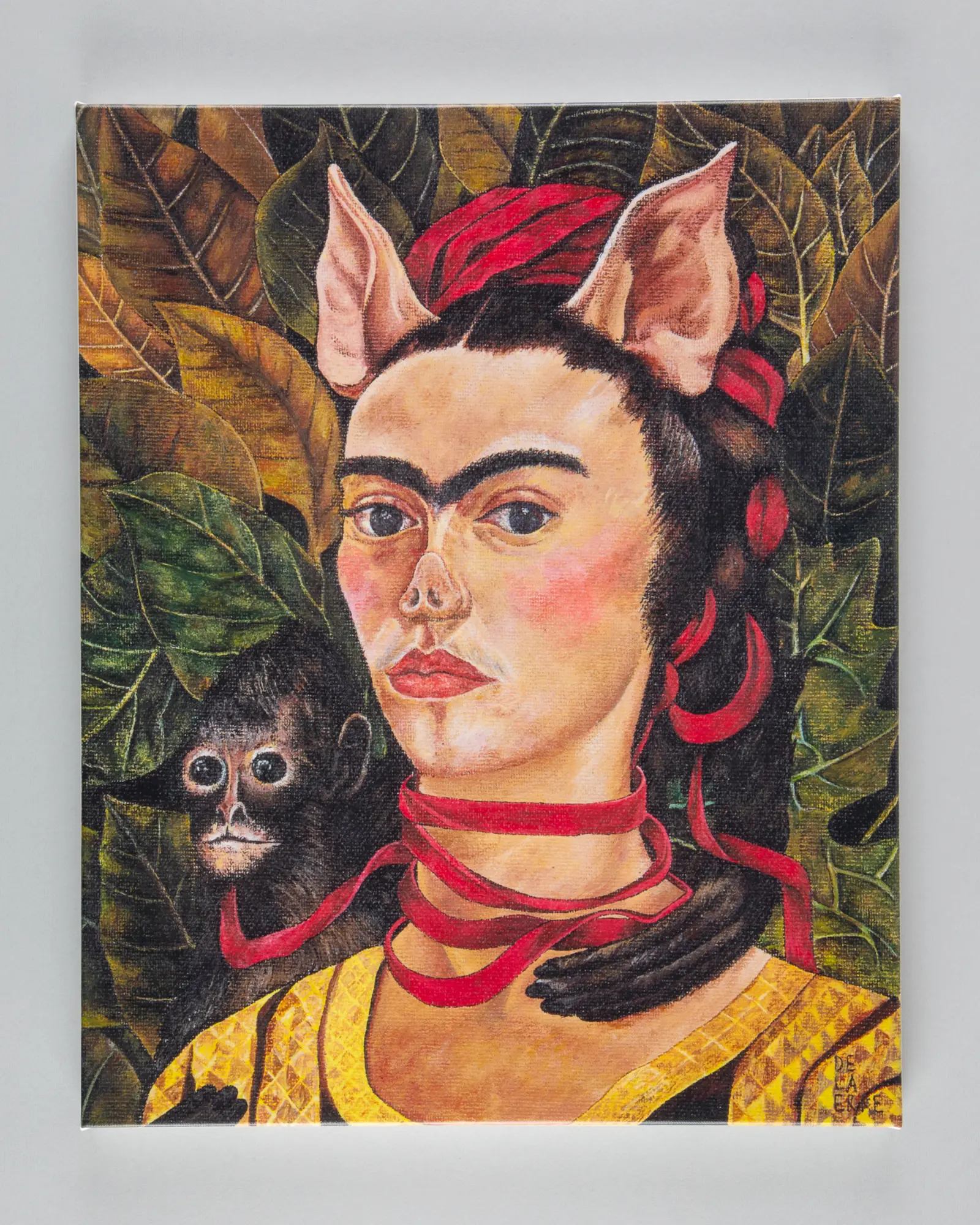 Impresión de muestra sobre Hahnemühle Cézanne Canvas (430 g/m², Micro Costura)